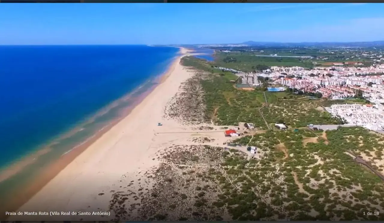 Algarve T2 Apartment W Balcony And Sea View Near Beach In Manta Rota Vila Nova de Cacela