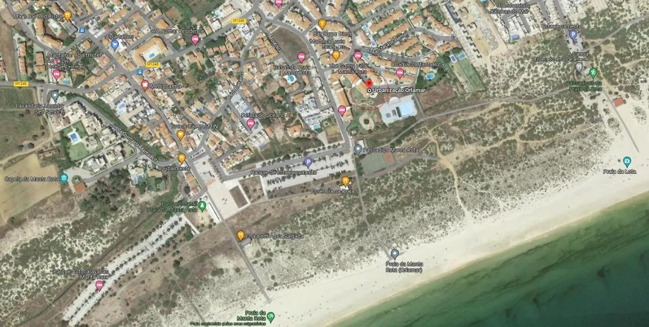 Algarve T2 Apartment W Balcony And Sea View Near Beach In Manta Rota Vila Nova de Cacela